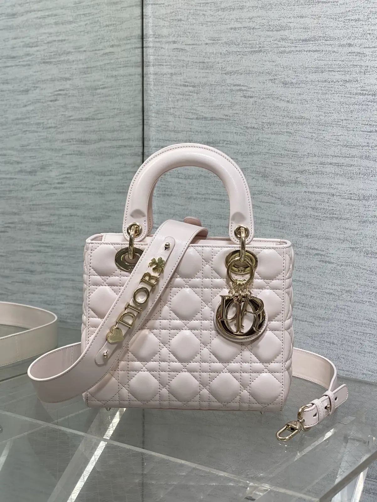 Dior Quilted Top Handle Bag image 1