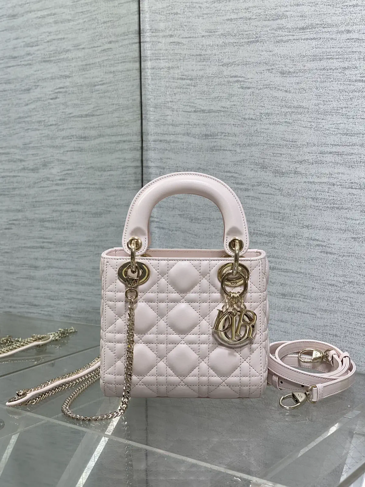 Dior Quilted Mini Top Handle Bag image 1