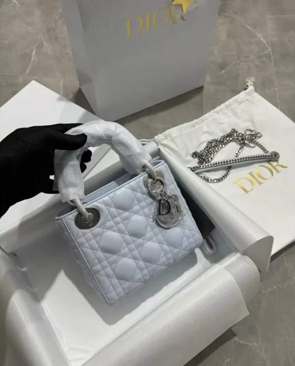Dior Quilted Mini Top Handle Bag image 1