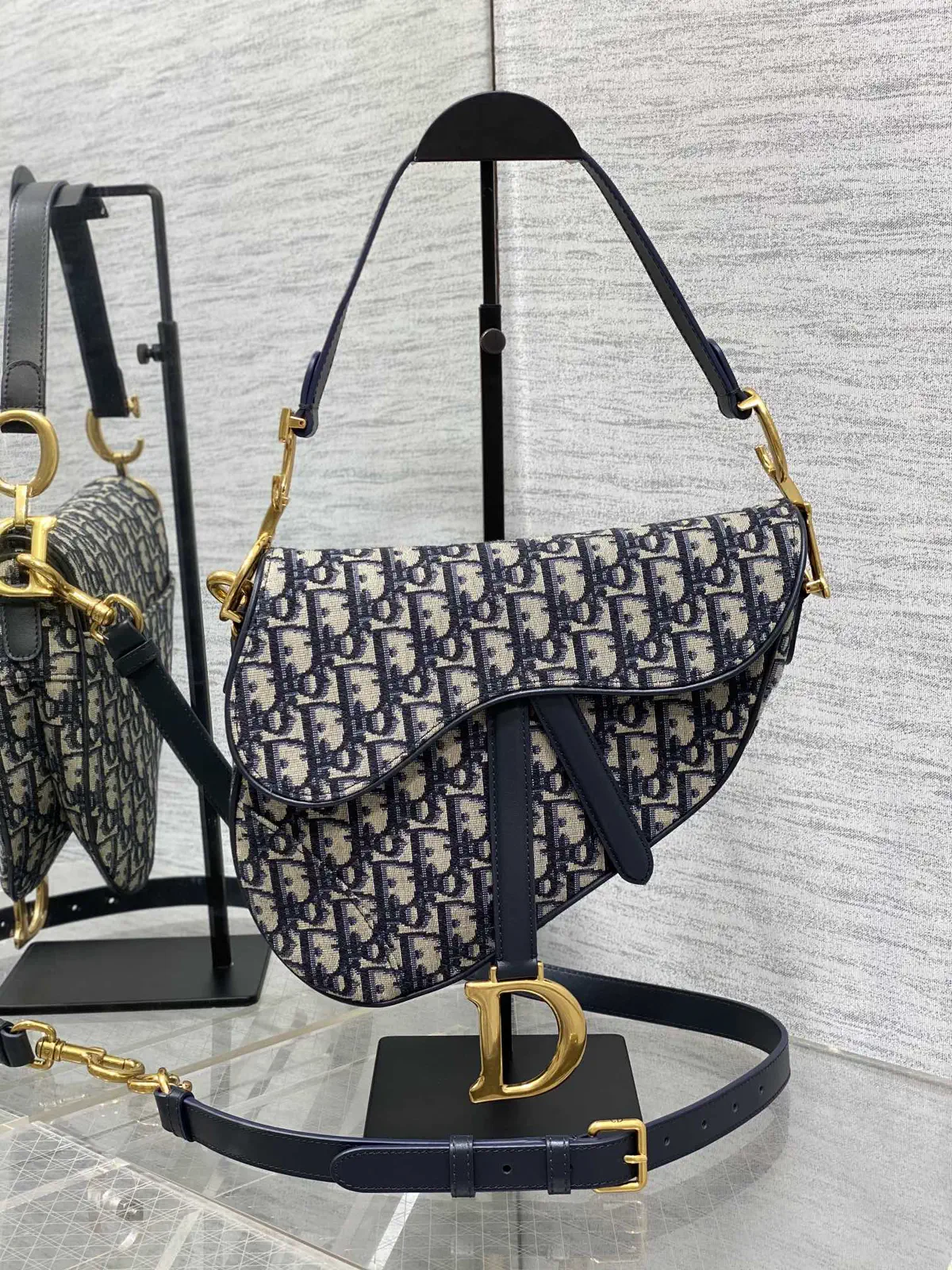Dior Monogram Saddle Shoulder Bag image 1