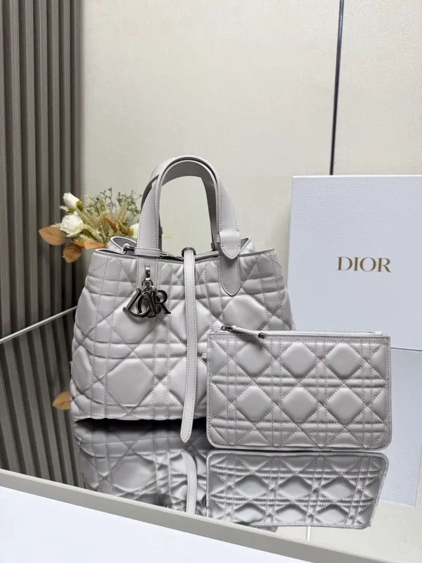 Dior Quilted Top Handle Bag image 1
