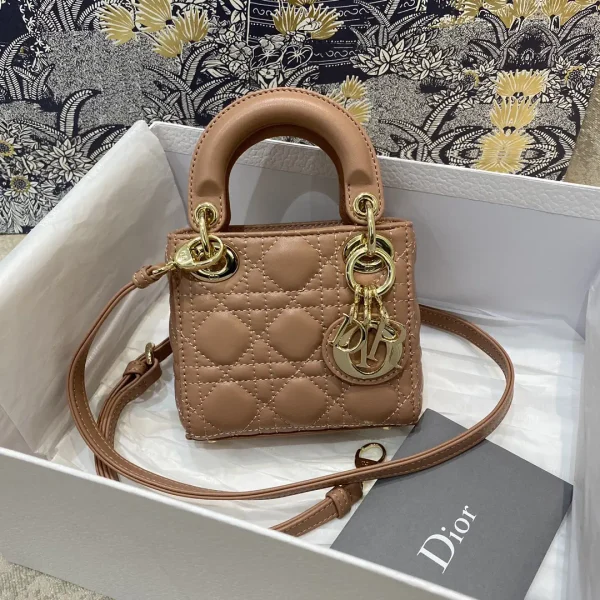 Dior Quilted Micro Top Handle Bag image 1
