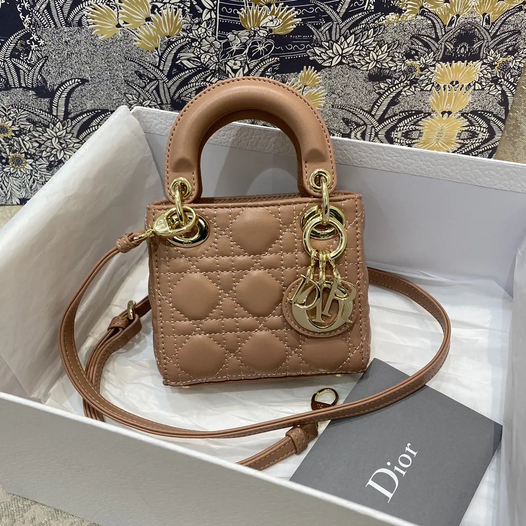 Dior Quilted Micro Top Handle Bag image 1