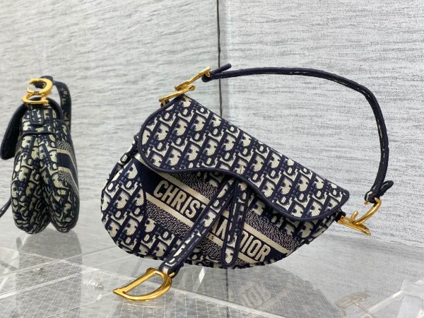 Dior Monogram Saddle Bag image 1