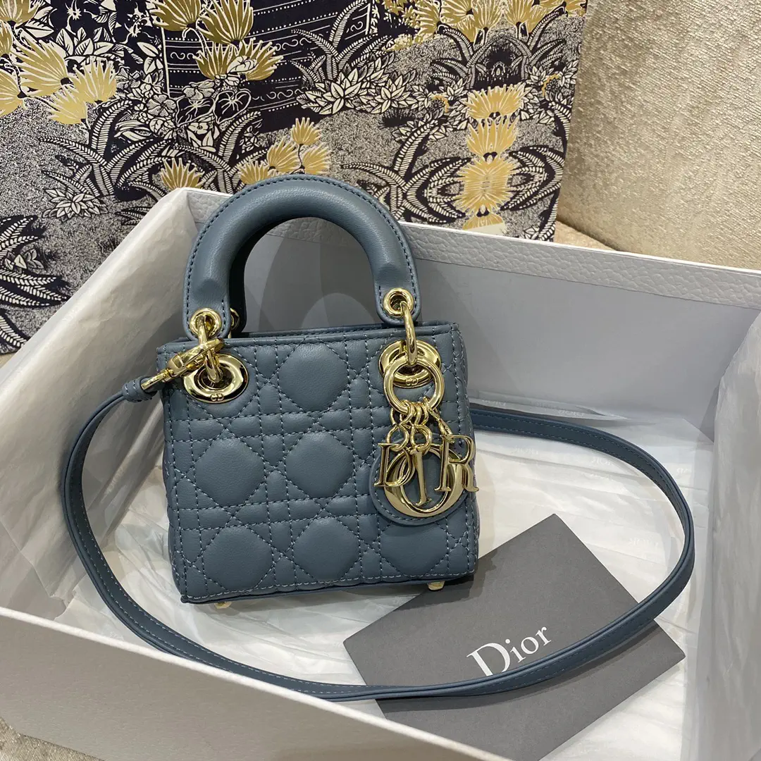 Dior Micro Quilted Top Handle Bag image 1