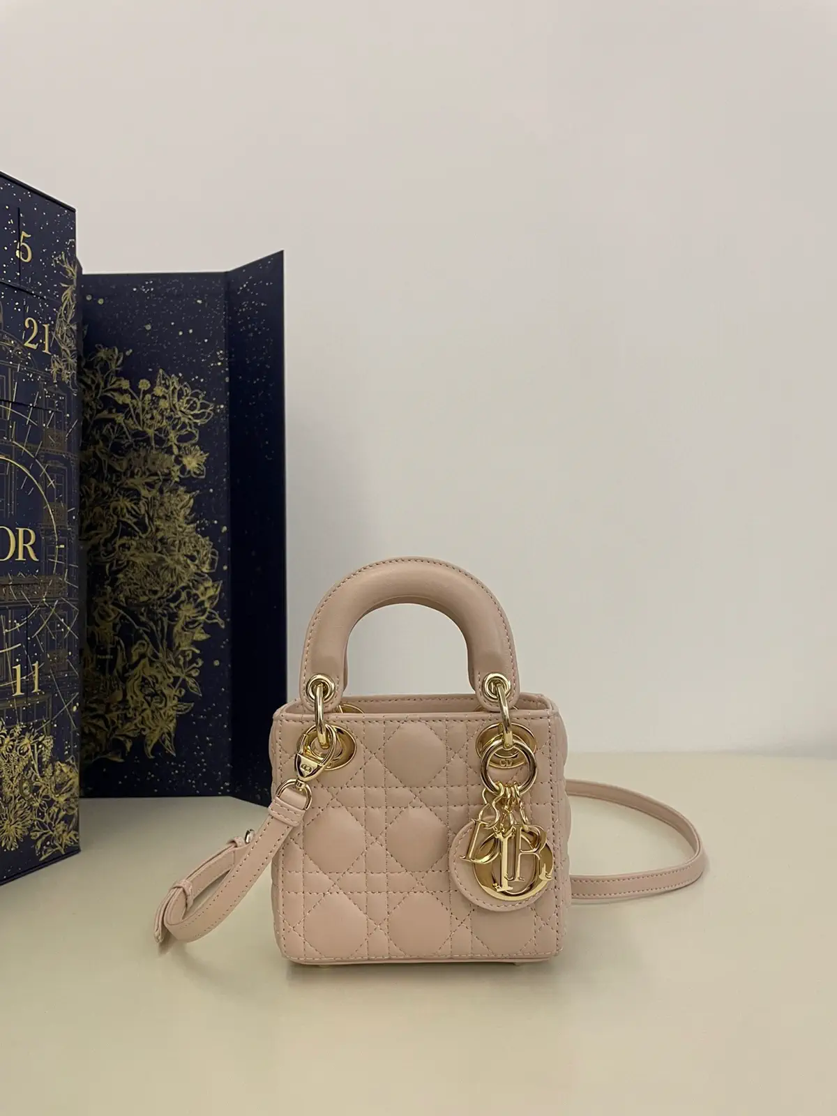 Dior Quilted Micro Top Handle Bag image 1