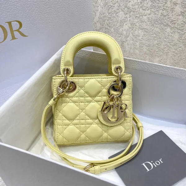 Dior Quilted Micro Top Handle Bag image 1