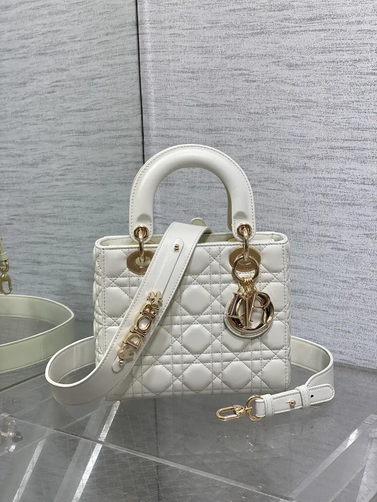 Dior Quilted Top Handle Bag image 1