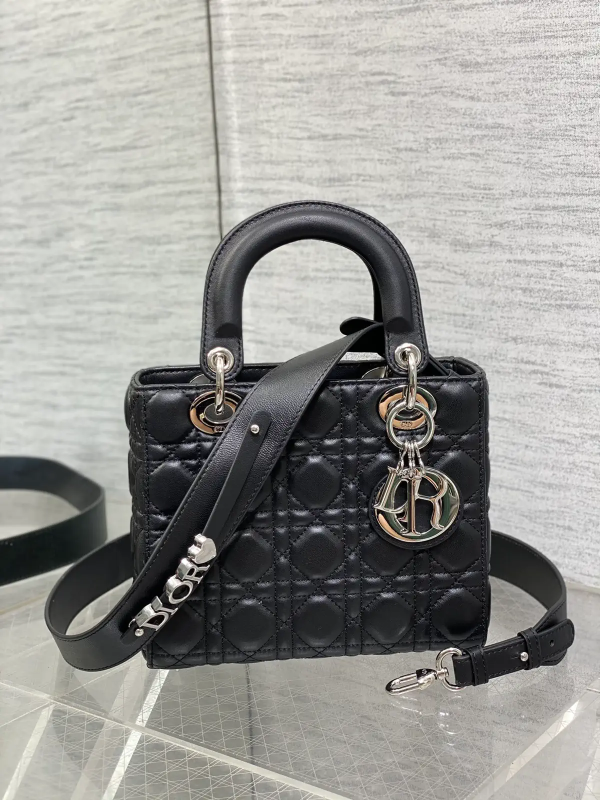 Dior Quilted Top Handle Bag image 1