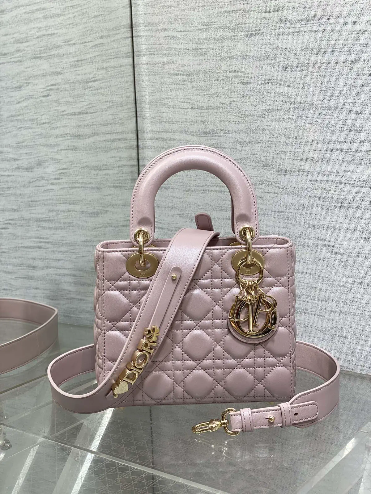 Dior Quilted Top Handle Bag image 1