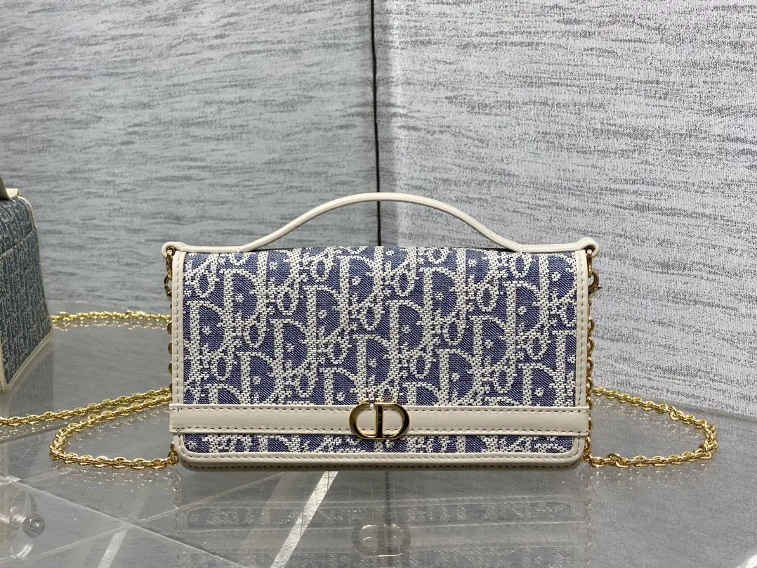 Dior Monogram Chain Crossbody Bag image 1