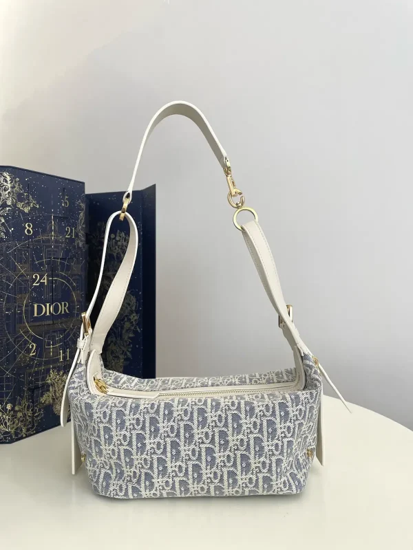Dior Monogram Hobo Shoulder Bag image 1
