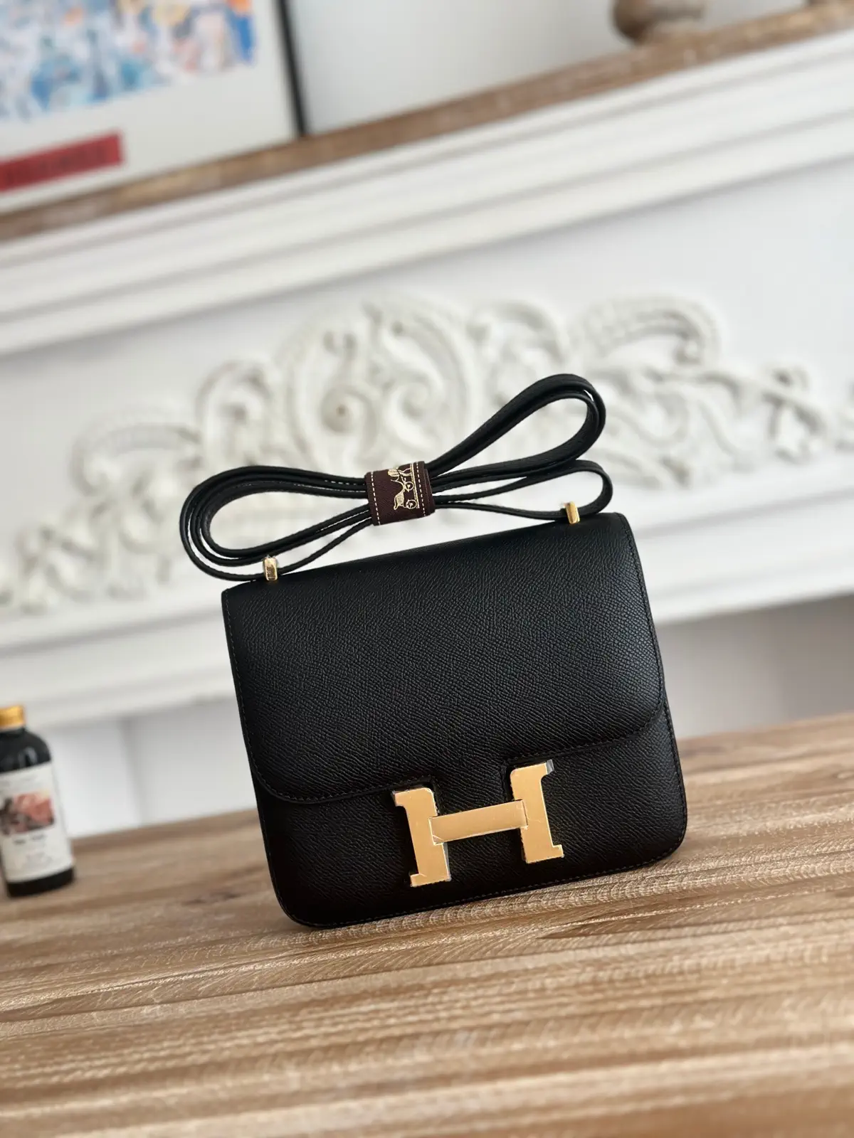 Hermès Black Crossbody Bag image 1