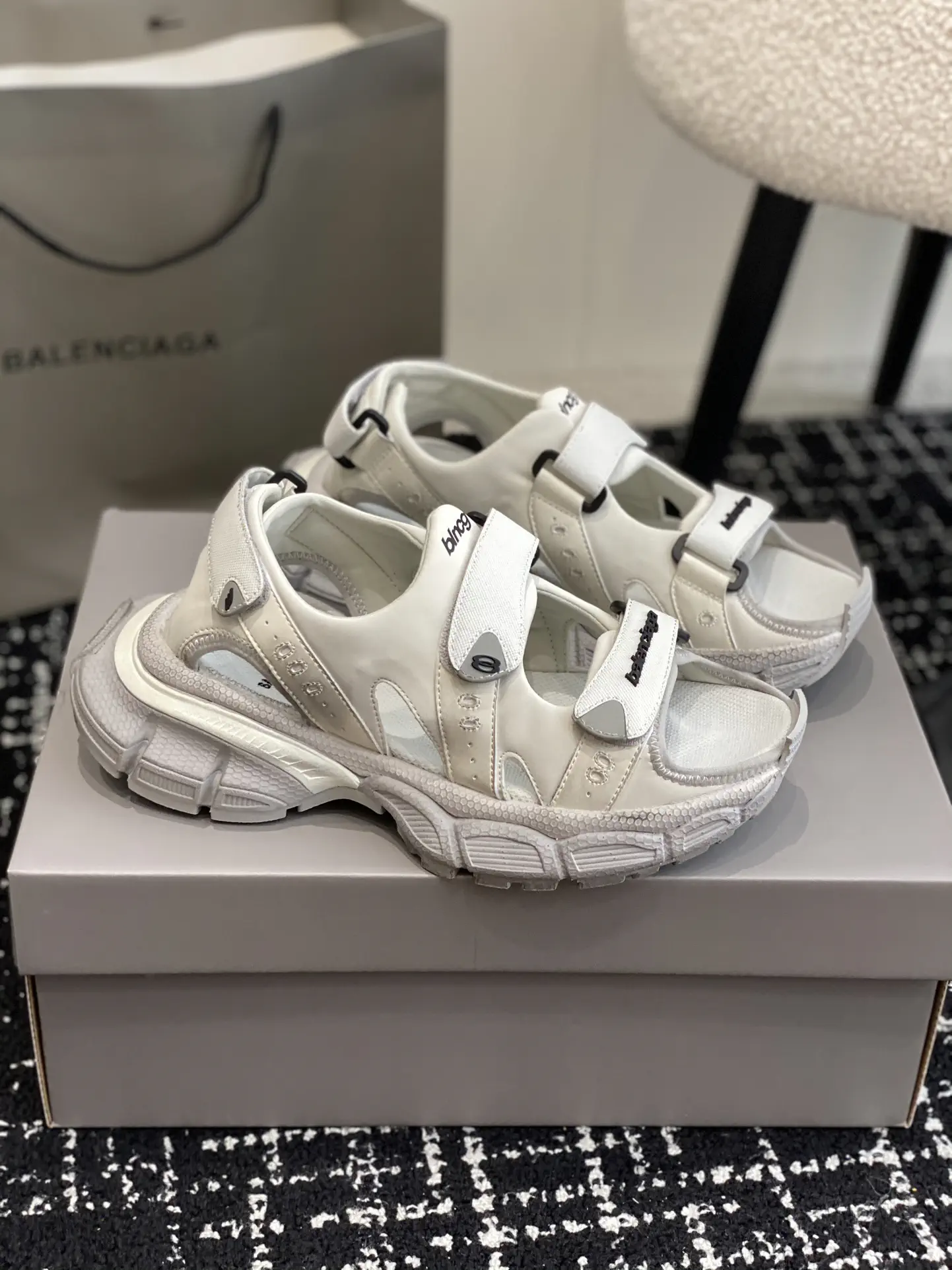 Balenciaga 3XL Chunky Sole Sandals image 1