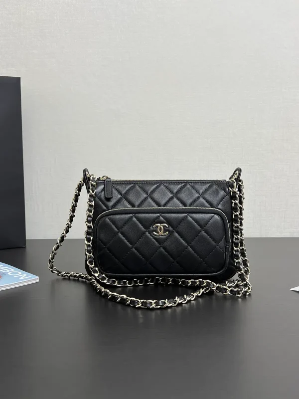 Chanel Quilted Camera Bag image 1