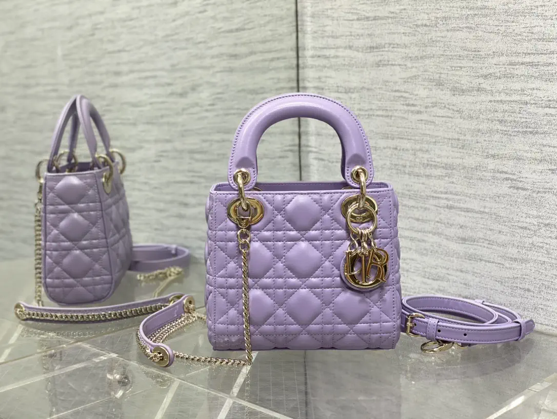 Dior Quilted Top Handle Bag image 1