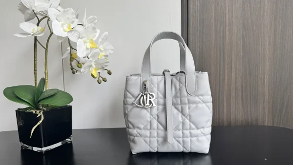 Dior Quilted Small Top Handle Bag image 1