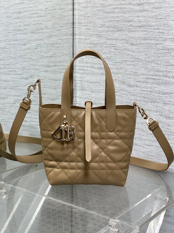 Dior Quilted Calfskin Tote Bag image 1