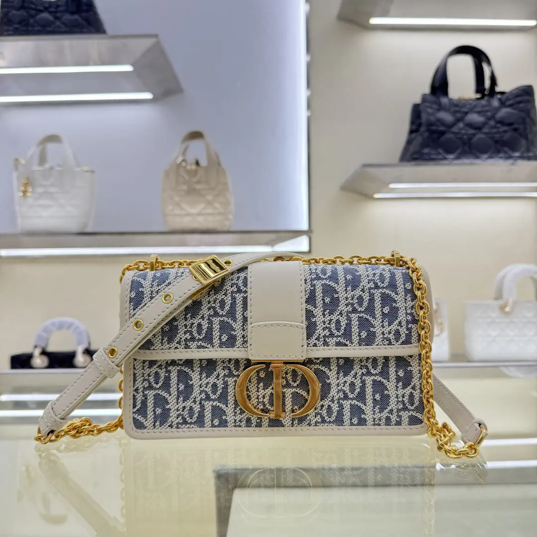 Dior 30 Montaigne East-West Chain Crossbody Bag image 1