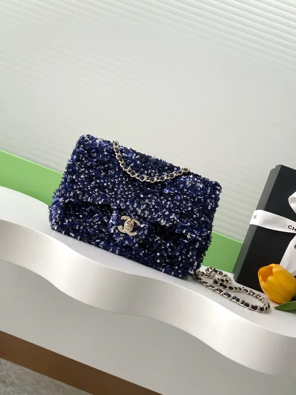 Chanel Sequin Shoulder Bag image 1