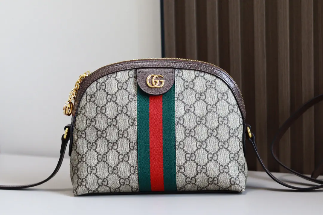Gucci Monogram Web Stripe Crossbody Bag image 1