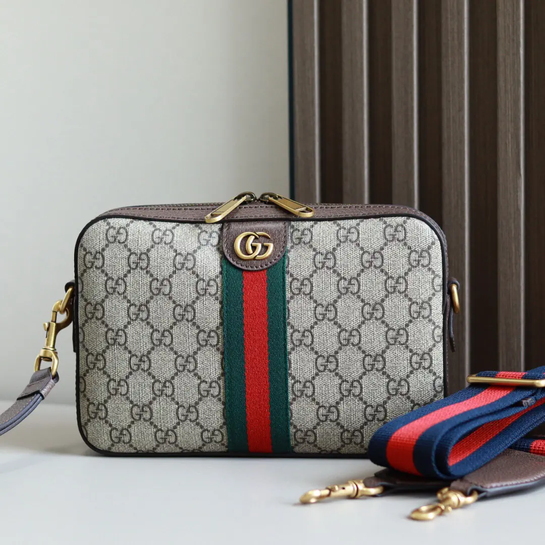 Gucci Ophidia Monogram Canvas Shoulder Bag image 1