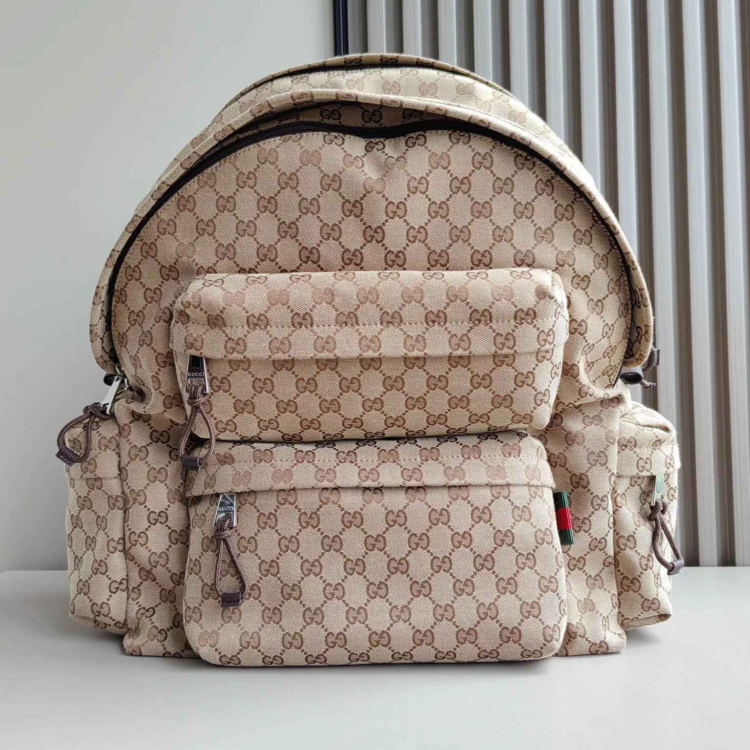 Gucci Monogram Large Backpack image 1
