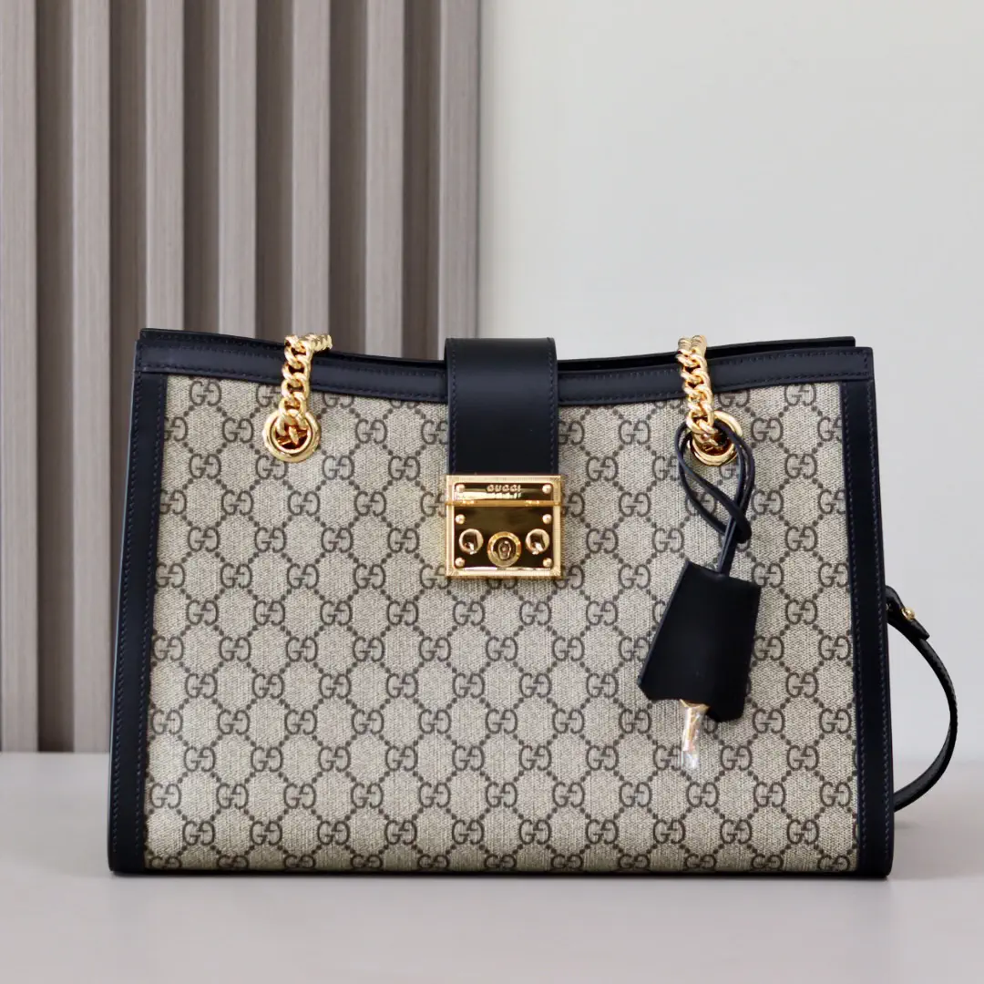 Gucci Padlock Monogram Shoulder Bag image 1