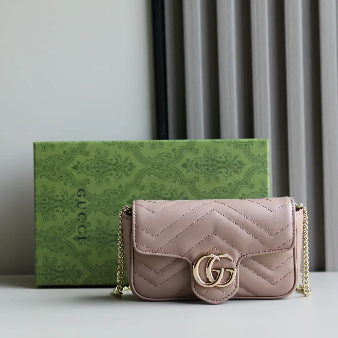 Gucci Marmont Super Mini Quilted Crossbody Bag image 1
