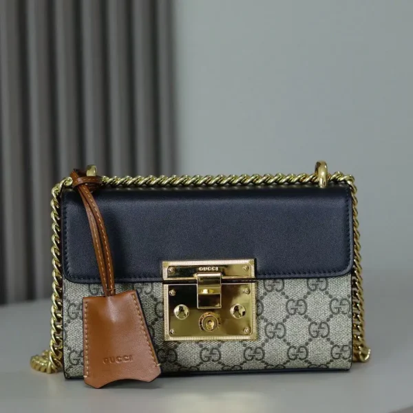 Gucci Monogram Padlock Shoulder Bag image 1