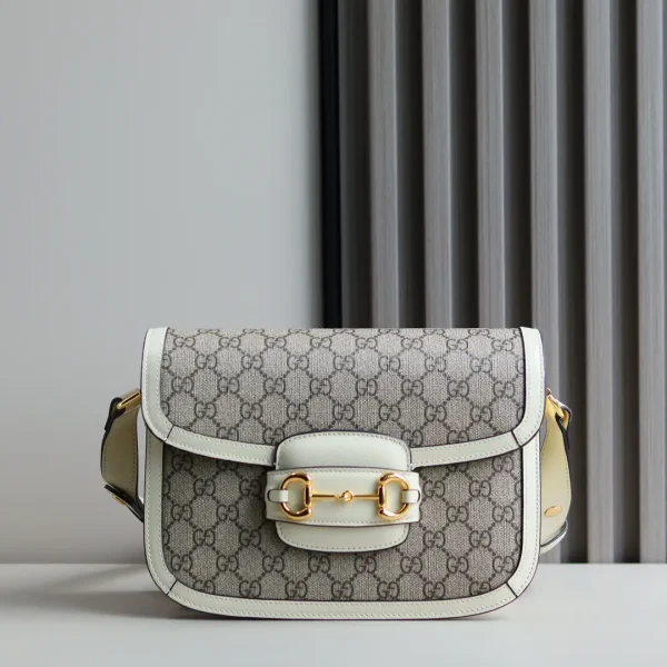Gucci Horsebit 1955 Monogram Shoulder Bag image 1