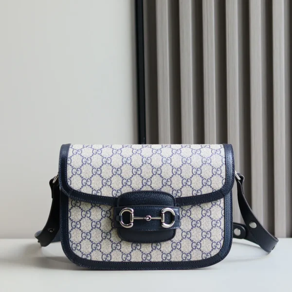 Gucci Horsebit 1955 Monogram Satchel image 1