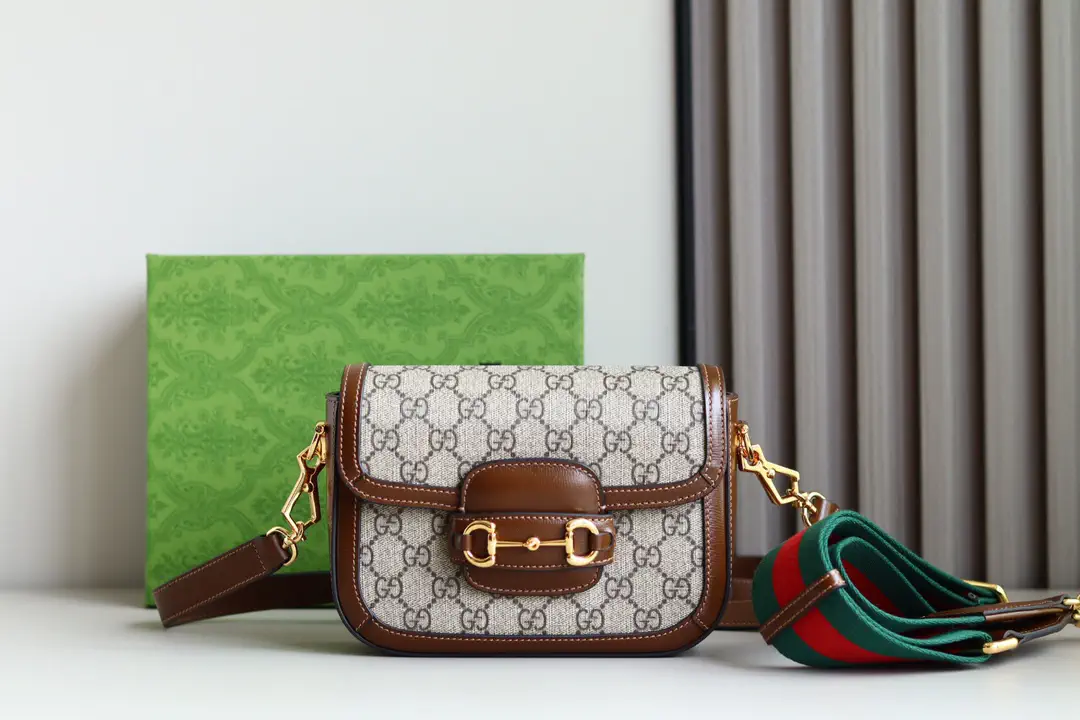 Gucci Horsebit Mini Monogram Crossbody Bag image 1