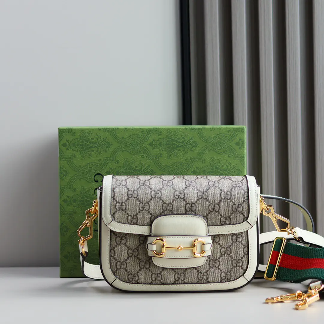 Gucci Horsebit Mini Monogram Crossbody Bag image 1