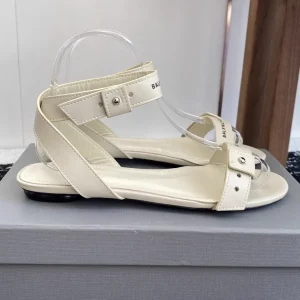Balenciaga 2025 Spring Summer Punk Style Flat Sandals image 1