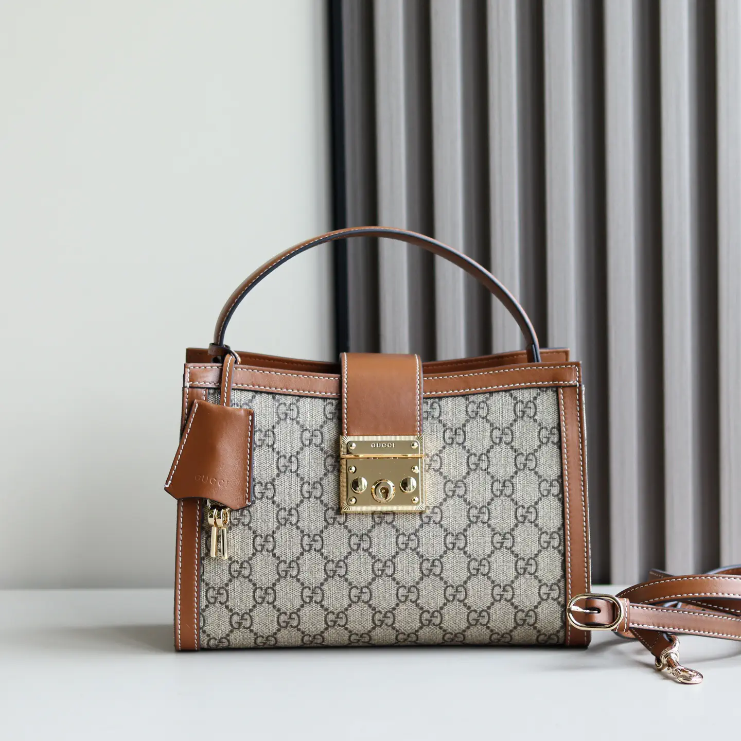 Gucci Padlock GG Monogram Top Handle Bag image 1