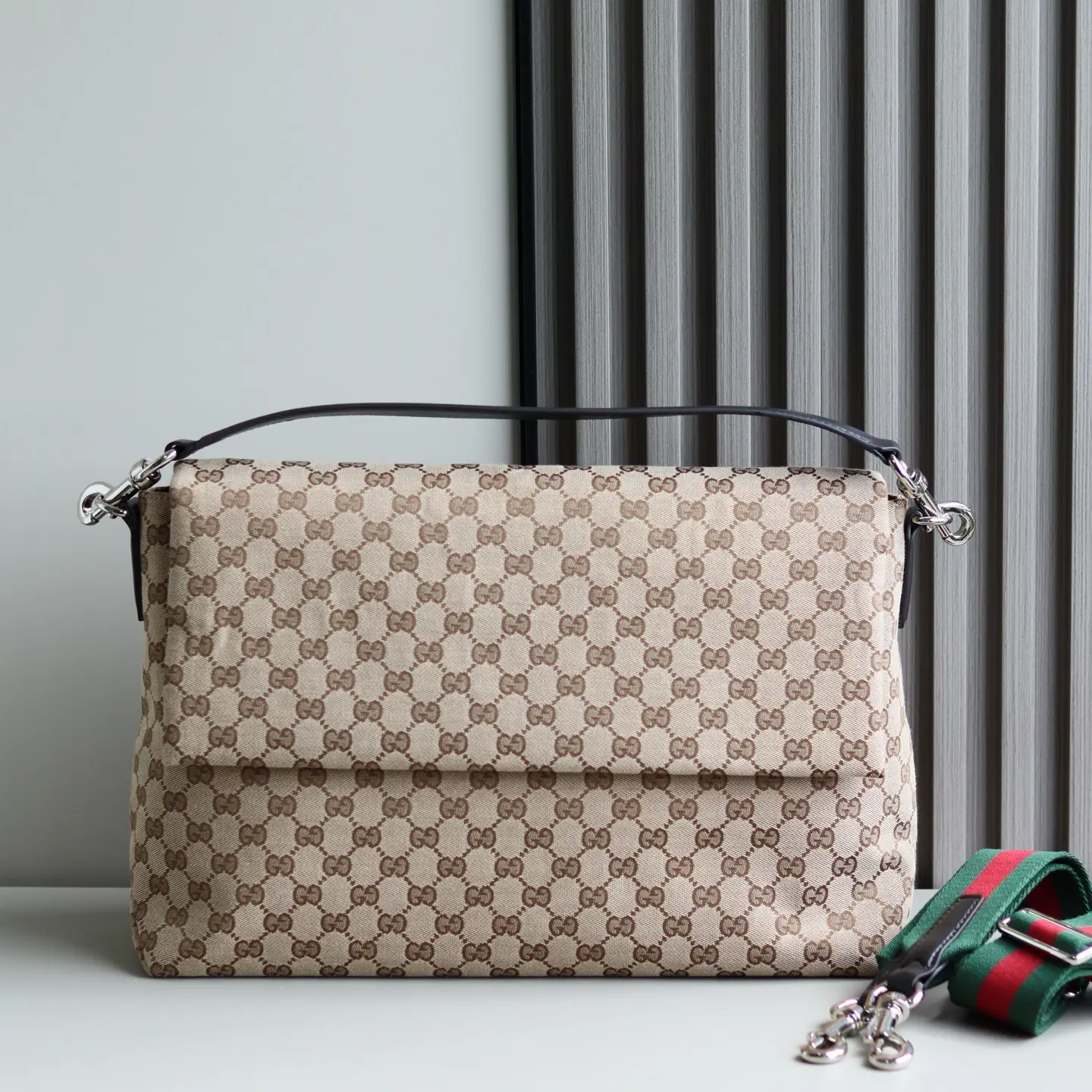 Gucci Monogram Shoulder Bag image 1