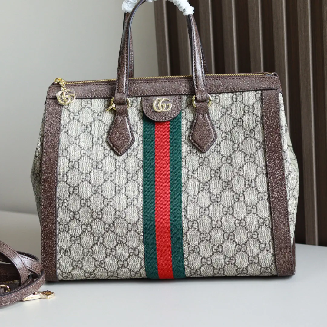 Gucci Ophidia Monogram Top Handle Bag image 1