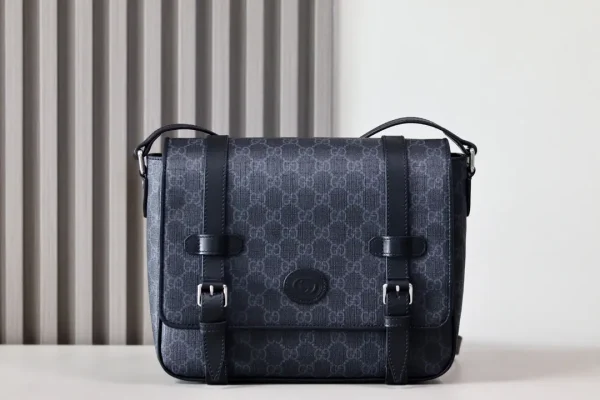 Gucci Monogram Messenger Crossbody Bag image 1