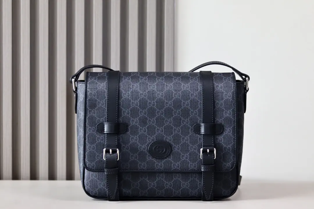Gucci Monogram Messenger Crossbody Bag image 1