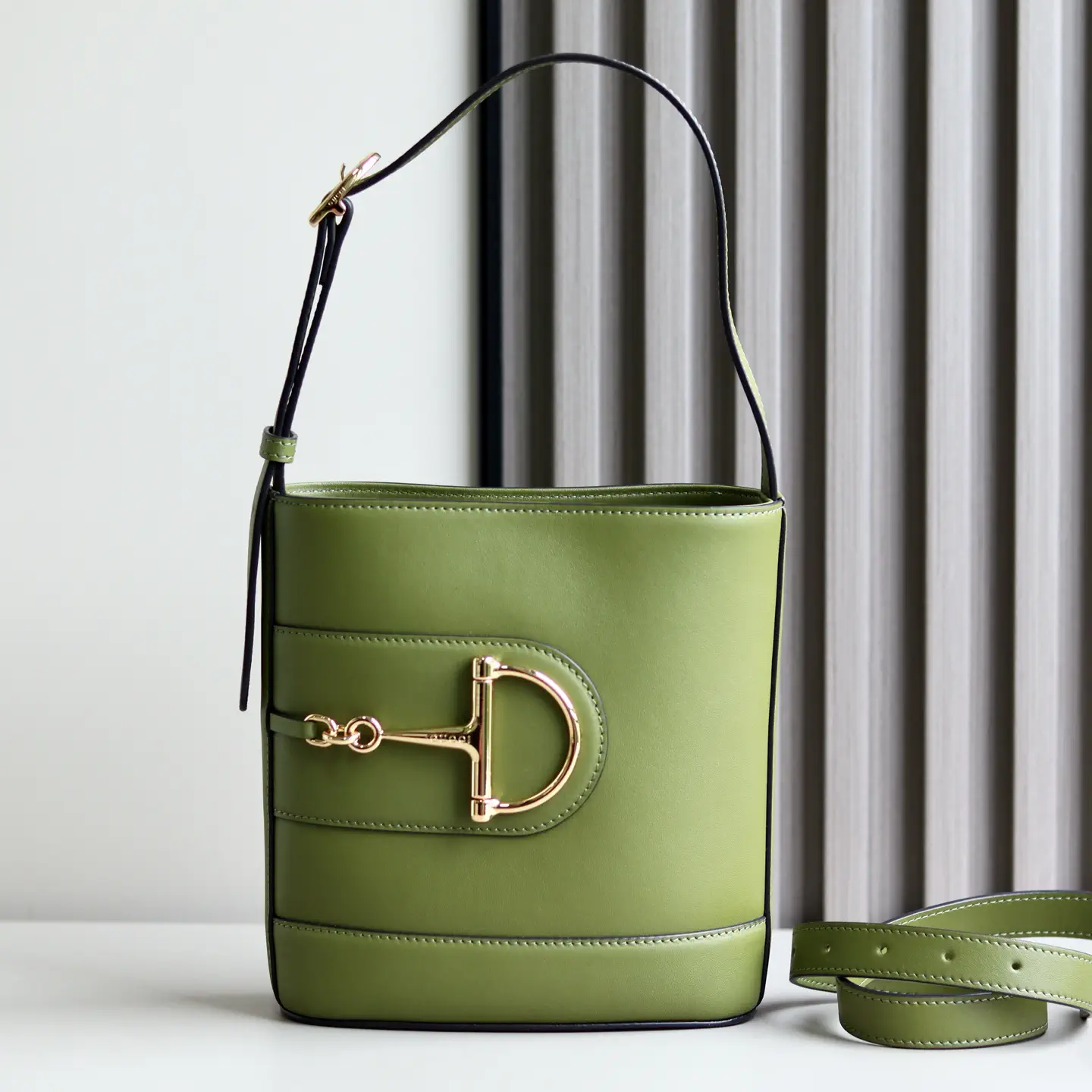Gucci Horsebit Accent Mini Bucket Bag image 1