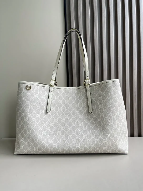 Gucci GG Emblem Large Tote Bag image 1