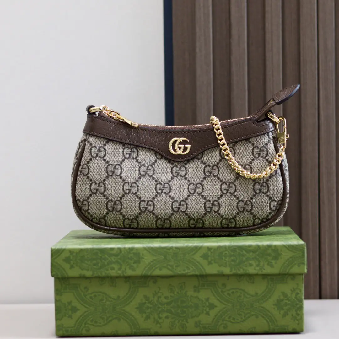 Gucci Ophidia Mini Monogram Chain Bag image 1