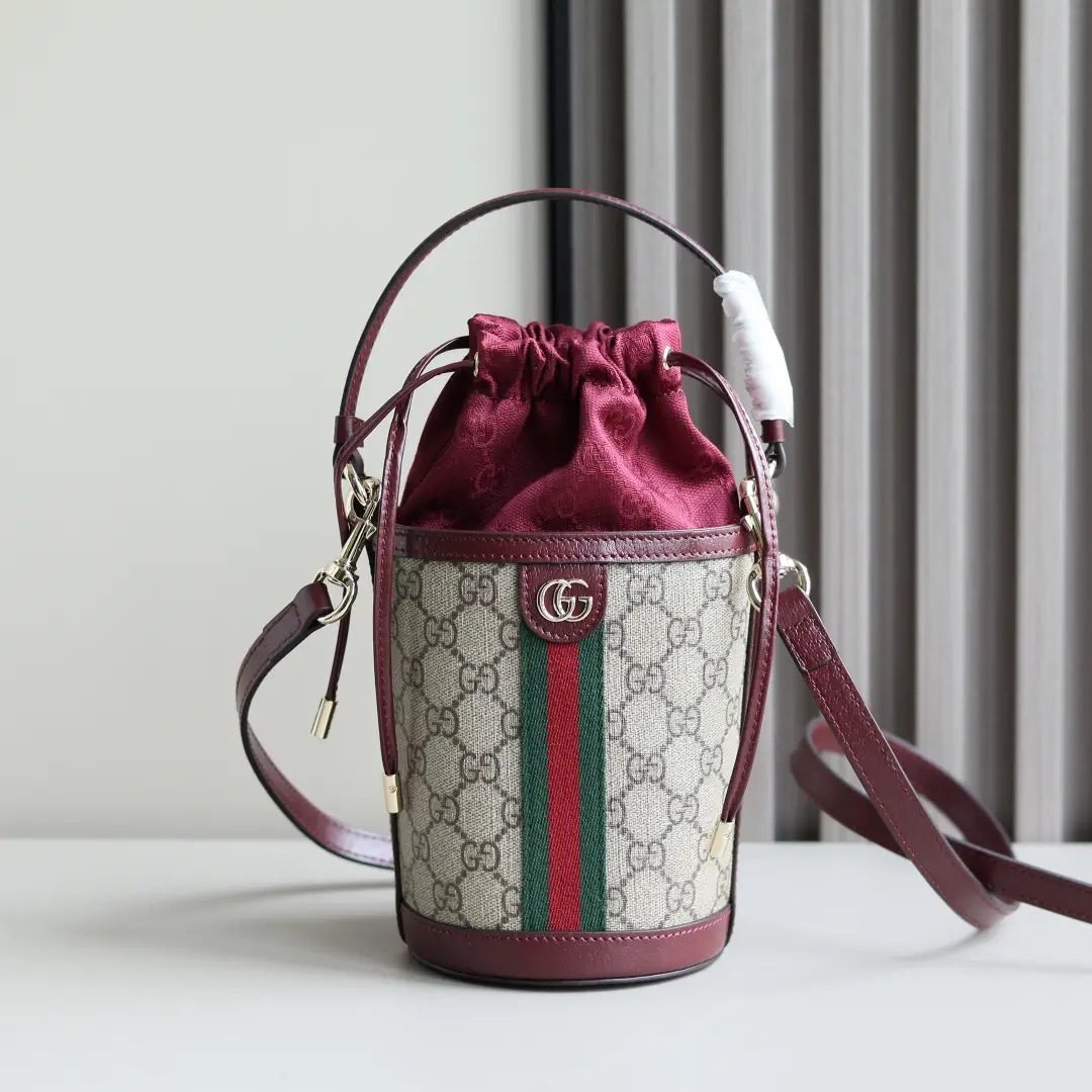 Gucci Ophidia Monogram Bucket Bag image 1
