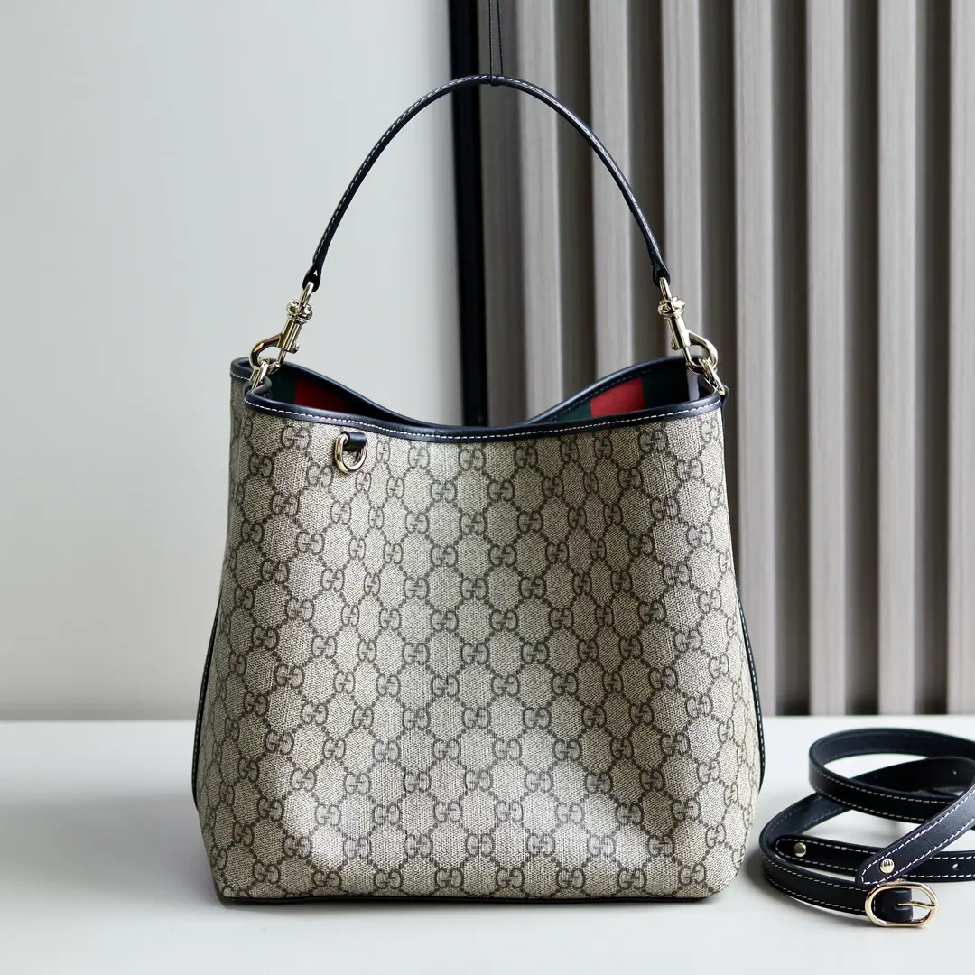 Gucci Monogram Bucket Bag image 1