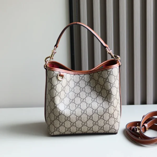 Gucci Monogram Small Bucket Bag image 1