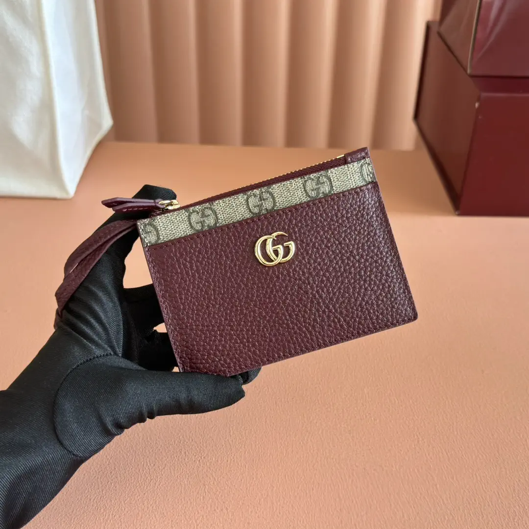 Gucci Marmont Zip Card Holder image 1