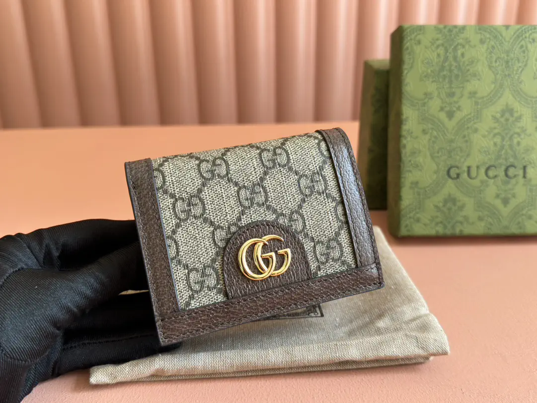 Gucci Ophidia Monogram Card Holder image 1