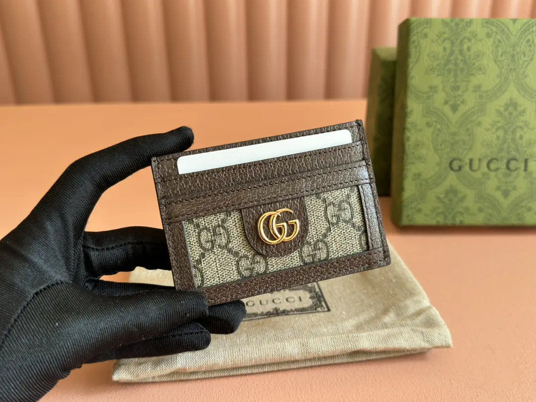 Gucci Ophidia Monogram Card Holder image 1