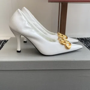 Balenciaga 25s Spring Summer New Double B Buckle Pointed Toe High Heel Pumps image 1